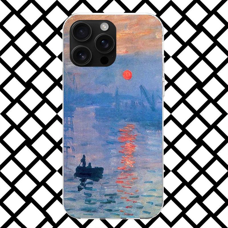 Claude Monet Print Phone Case for iPhone 17 Air 16 16E 15 14 Plus 13 Mini 12 11 Pro Max 7 8 + SE 2020 Soft Cover Fundas 17 Air 1 iPhone 15 Plus
Claude Monet Print Phone Case for iPhone 17 Air 16 16E 15 14 Plus 13 Mini 12 11 Pro Max 7 8 + SE 2020 Soft Cover Fundas 17 Air 1 iPhone 15 Plus