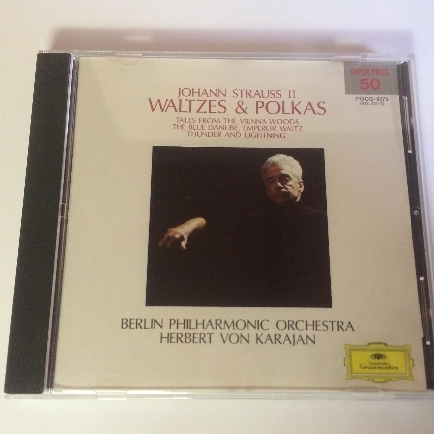 CD J. STRAUSS II HERBERT VON KARAJAN J. Strauss II Waltzes and Polkas POCG9275 Japan ObiClassical Used
CD J. STRAUSS II HERBERT VON KARAJAN J. Strauss II Waltzes and Polkas POCG9275 Japan ObiClassical Used