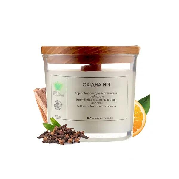 Aroma candle Oriental night S PURITY 60 g 
Aroma candle Oriental night S PURITY 60 g