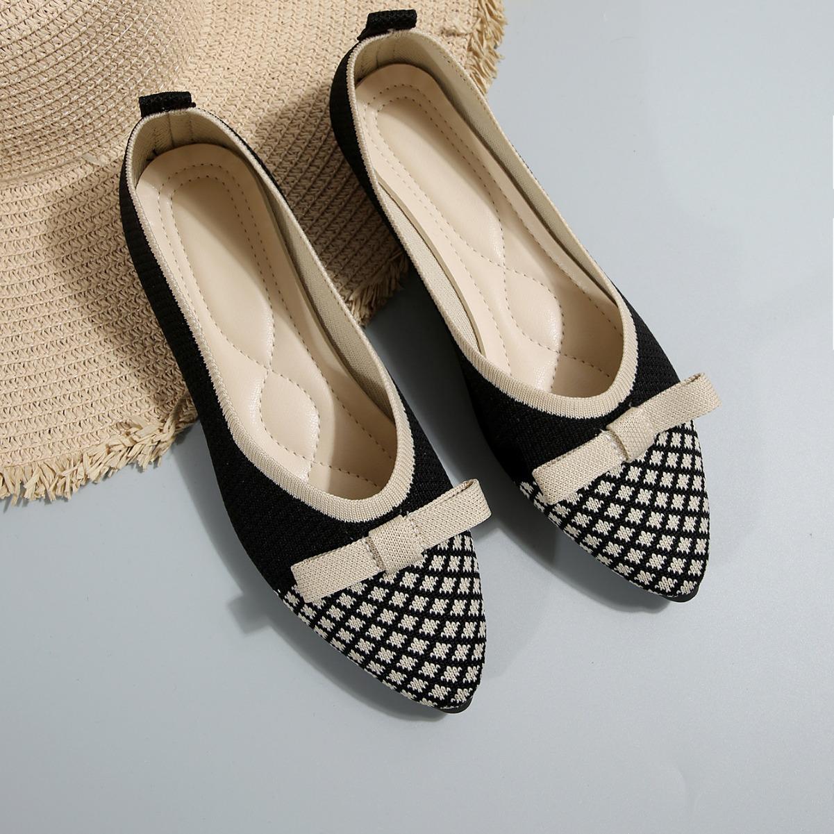 large size fly-woven lightweight women s single shoes, one-pedal comfortable rhombus grid bow flat-bottomed pointed women s shoes 36
large size fly-woven lightweight women s single shoes, one-pedal comfortable rhombus grid bow flat-bottomed pointed women s shoes 36