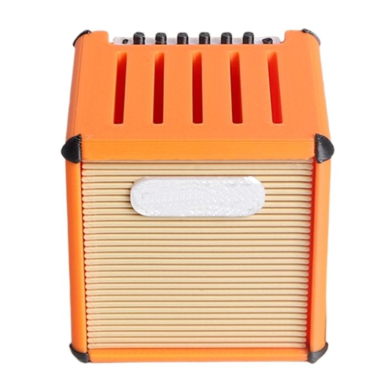 3D Printed Guitar Pick Storage Box Simulation Speaker Ornament Toy Ukulele Accessories Storage Case For Musicians помаранчевий
3D Printed Guitar Pick Storage Box Simulation Speaker Ornament Toy Ukulele Accessories Storage Case For Musicians помаранчевий