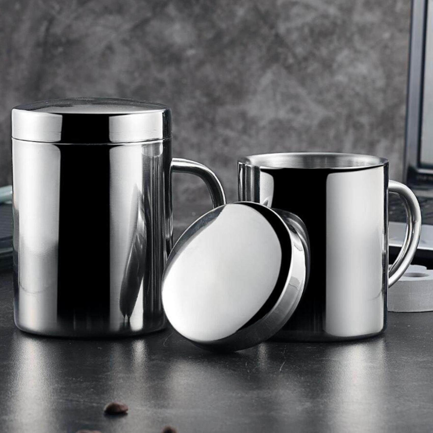 400/260/210ML 304 Stainless Steel Coffee Mug Double Insulation Drinking Cup Tea Cup with Lid 210ml
400/260/210ML 304 Stainless Steel Coffee Mug Double Insulation Drinking Cup Tea Cup with Lid 210ml