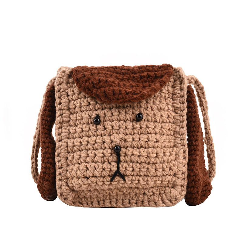 Charming Neutral Hand Knitted Animal Bag For Toddlers Ideal For Daily Use And Fashionable Outfits Khaki
Charming Neutral Hand Knitted Animal Bag For Toddlers Ideal For Daily Use And Fashionable Outfits Khaki