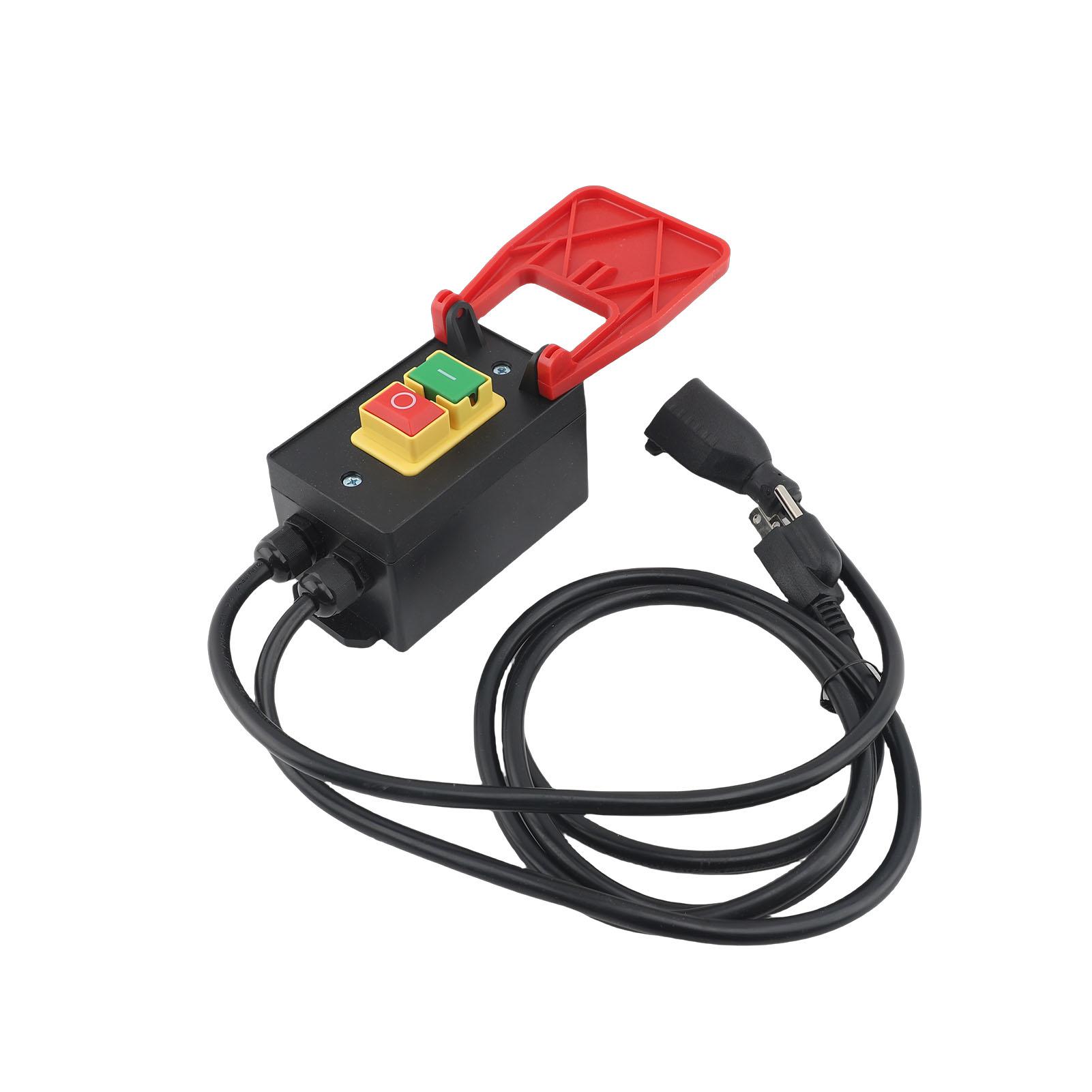 Emergency Stop Paddle Switch Power Tool Pushbutton Switch with Wire and Cover for Table Saw Router Table Drill Press
Emergency Stop Paddle Switch Power Tool Pushbutton Switch with Wire and Cover for Table Saw Router Table Drill Press