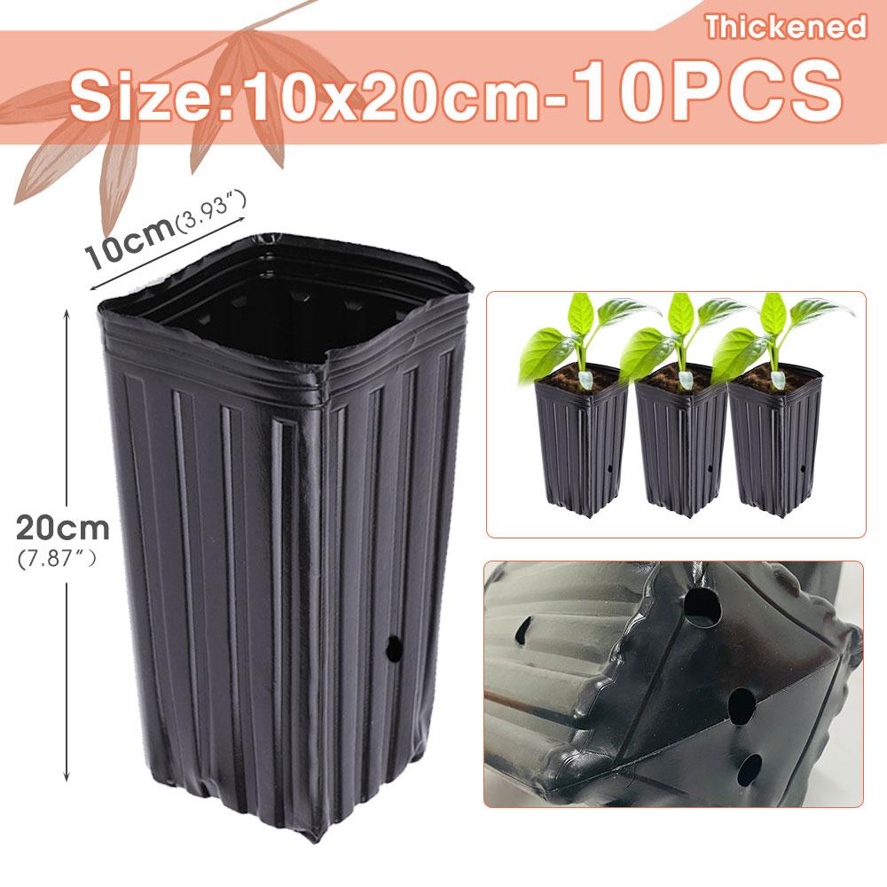 Высокий квадратный стакан для посадки рассады, утолщенный черный пластиковый гибкий дышащий горшок для садовых растений, контейнер для выращивания
Высокий квадратный стакан для посадки рассады, утолщенный черный пластиковый гибкий дышащий горшок для садовых растений, контейнер для выращивания