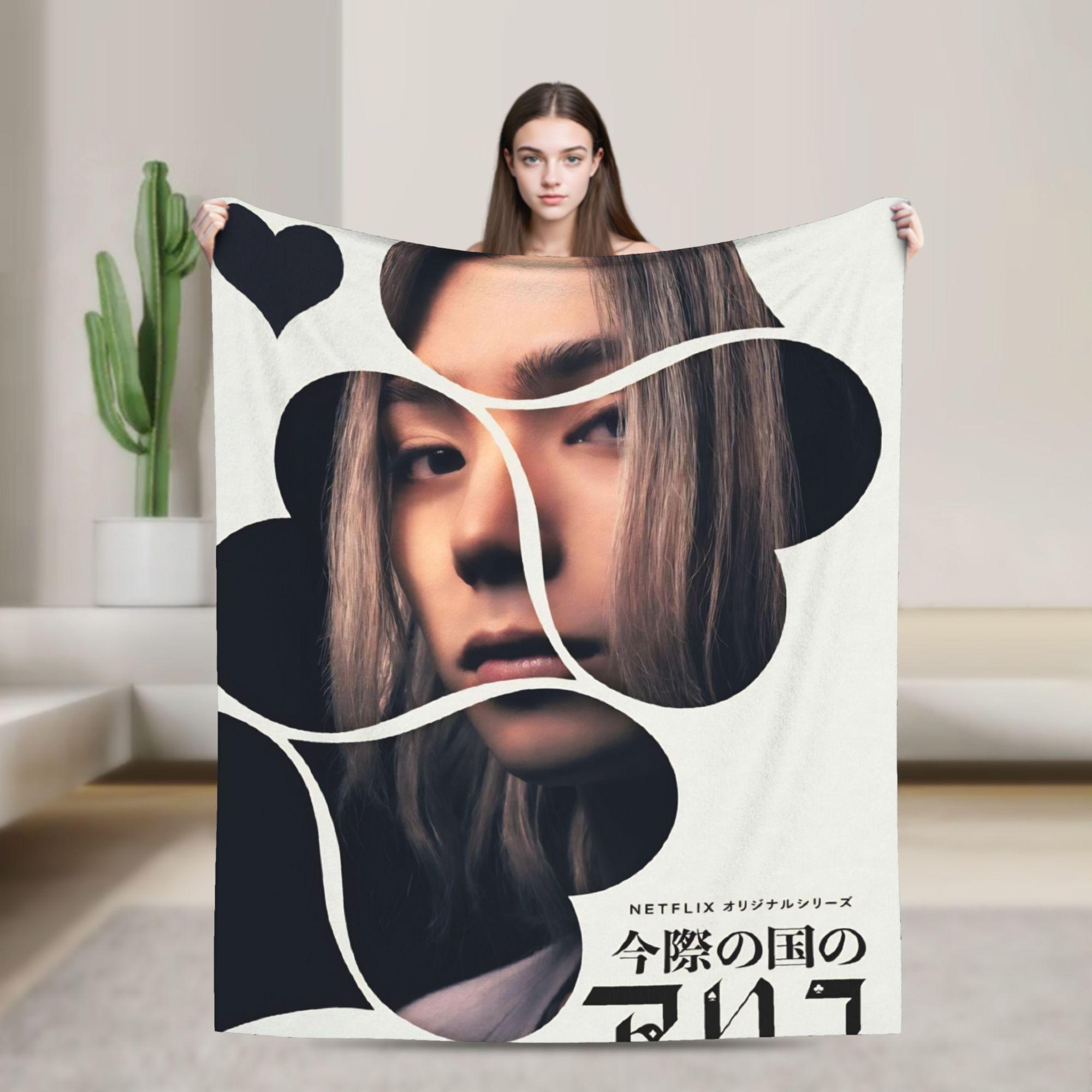 Alice In Borderlands Blanket Quality Warm Soft Throw Blanket Winter Students Couch Chair Aesthetic Bedspread 80x120cm(31x47inch)
Alice In Borderlands Blanket Quality Warm Soft Throw Blanket Winter Students Couch Chair Aesthetic Bedspread 80x120cm(31x47inch)