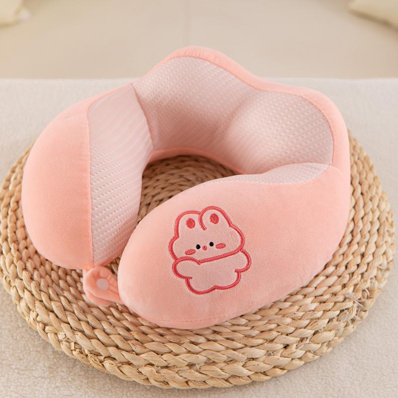 Hump neck pillow pp cotton travel pillow office cervical pillow рожевий
Hump neck pillow pp cotton travel pillow office cervical pillow рожевий