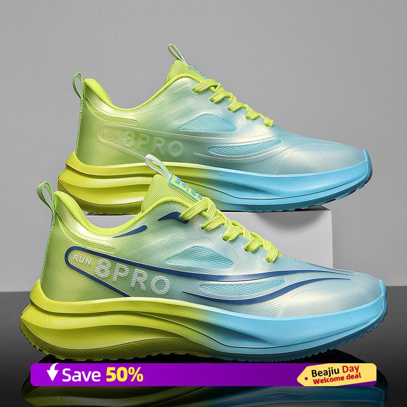 Men Sports Running Shoes Casual Marathon Breathable Lightweight Women s Comfortable Athletic Nonskid Walking Sneakers Size 39-47 47 зелений
Men Sports Running Shoes Casual Marathon Breathable Lightweight Women s Comfortable Athletic Nonskid Walking Sneakers Size 39-47 47 зелений