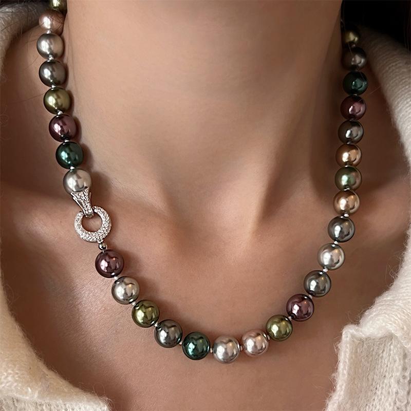 Black Butterfly Queen Shijia Pearl Necklace Tahiti Morandi Mixed Color Niche Ice Blue Rose Shijia Pearl Necklace
Black Butterfly Queen Shijia Pearl Necklace Tahiti Morandi Mixed Color Niche Ice Blue Rose Shijia Pearl Necklace