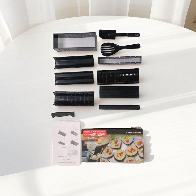 Набір форм для суші та онігірі MNOAOPN, 3 шт., 10 наборів, харчовий ролик для норі 3-Piece Round Set
Набір форм для суші та онігірі MNOAOPN, 3 шт., 10 наборів, харчовий ролик для норі 3-Piece Round Set