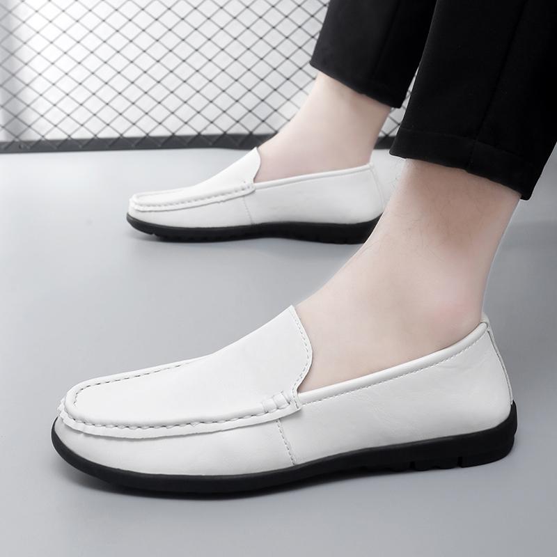 Fashion Breathable Bean Shoes Mens Shoes Fashion Casual Leather Shoes Youth Fashion Shoes Soft Loafers Genuine Leather Flats Driving Sho 38 белый
Fashion Breathable Bean Shoes Mens Shoes Fashion Casual Leather Shoes Youth Fashion Shoes Soft Loafers Genuine Leather Flats Driving Sho 38 белый