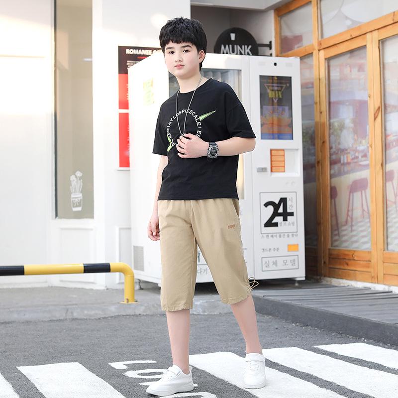 Children s Pure Cotton Mid-Length Sports Shorts - Boys Summer Casual Loose Fit Size 21 (Height 170cm) хакі
Children s Pure Cotton Mid-Length Sports Shorts - Boys Summer Casual Loose Fit Size 21 (Height 170cm) хакі