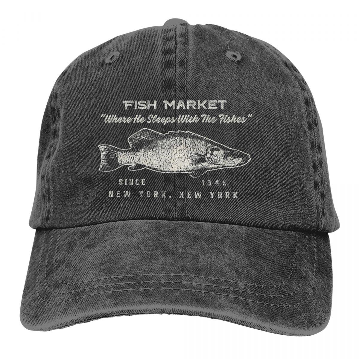 Fish Market Worn Dks Baseball Cap Unisex Hats Women Visor Protection Snapback Fish Go Fishing FisherUnisex Caps One Size
Fish Market Worn Dks Baseball Cap Unisex Hats Women Visor Protection Snapback Fish Go Fishing FisherUnisex Caps One Size