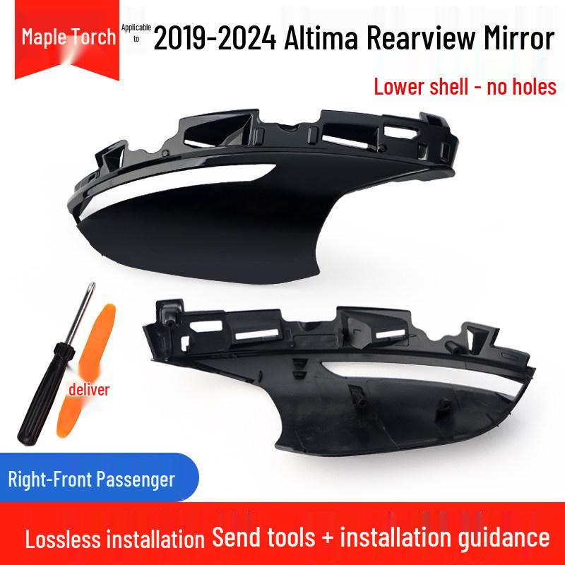 Compatible Rearview Mirror Cover with Camera, Frame & Turn Signal for 2019-2024 Nissan Altima
Compatible Rearview Mirror Cover with Camera, Frame & Turn Signal for 2019-2024 Nissan Altima
