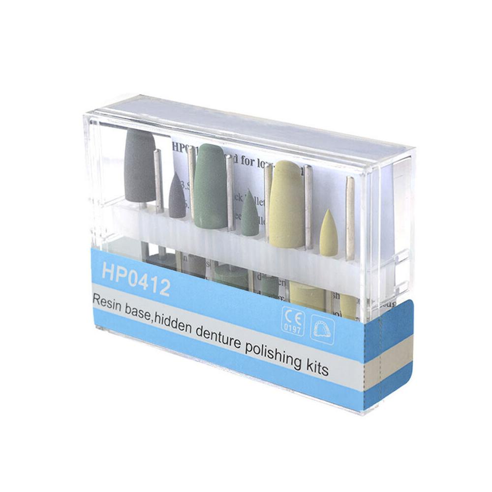 PIORPOY 12Pcs/Box HP4012 Denture Poilshing Kits Dental Poilshing Burs Resin Base Hidden Silicone Dentistry Grinding Heads 2.35Mm
PIORPOY 12Pcs/Box HP4012 Denture Poilshing Kits Dental Poilshing Burs Resin Base Hidden Silicone Dentistry Grinding Heads 2.35Mm