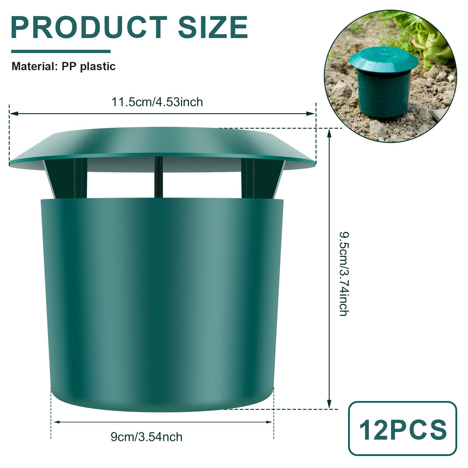 Beer Slug Snail Traps Kit Portable Easy to Use Catching Slug House Versatile Safe Plastic Snail Trapper for Growing Protection
Beer Slug Snail Traps Kit Portable Easy to Use Catching Slug House Versatile Safe Plastic Snail Trapper for Growing Protection