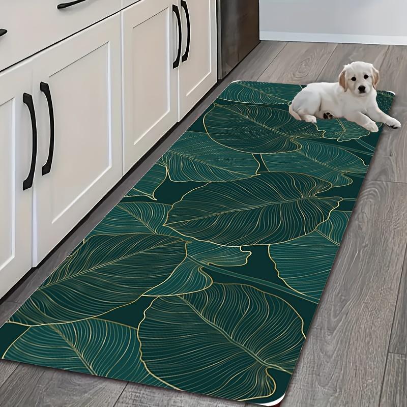 Green Leaf Print Kitchen Floor Mat Living Room Entrance Non-slip Carpets Bathroom Toilet Doormat Balcony Hallway Rugs Home Decor 40cm x 60cm
Green Leaf Print Kitchen Floor Mat Living Room Entrance Non-slip Carpets Bathroom Toilet Doormat Balcony Hallway Rugs Home Decor 40cm x 60cm