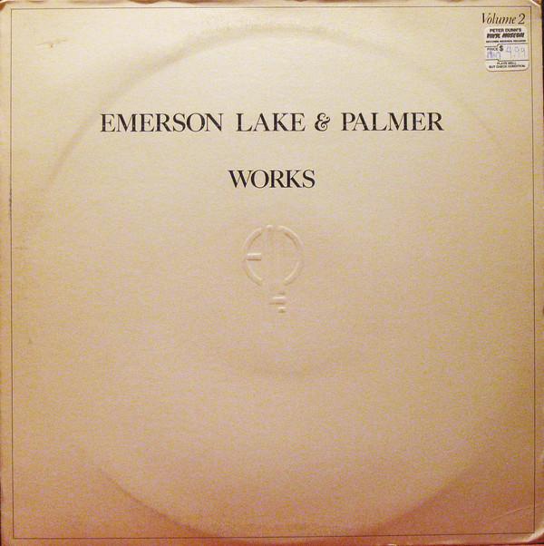 LP Record EMERSON LAKE PALMER Works Volume 2 SD19147 Atlantic 1977 US Jazz Used
LP Record EMERSON LAKE PALMER Works Volume 2 SD19147 Atlantic 1977 US Jazz Used