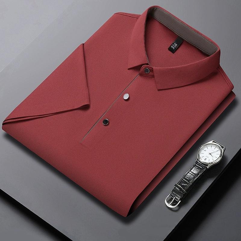 Solid Color Polo Shirt Men Business Polo Collar Half Sleeved Top Summer Casual Short Sleeved T-shirt Men Mountaineering Shirts S
Solid Color Polo Shirt Men Business Polo Collar Half Sleeved Top Summer Casual Short Sleeved T-shirt Men Mountaineering Shirts S