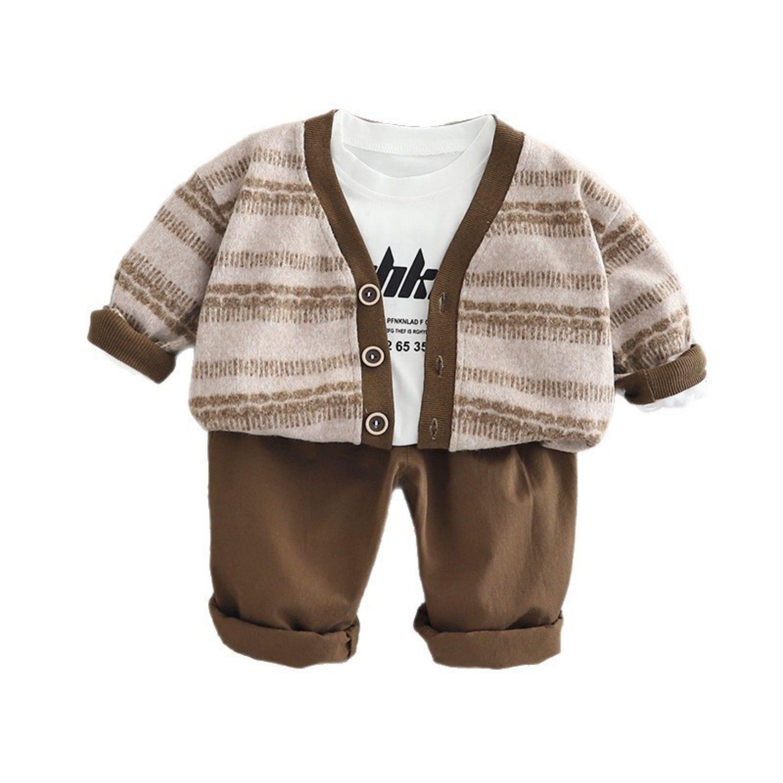 Kids Casual Long-Sleeve Set, Comfortable Daily Wear Outfits 100 кавовий
Kids Casual Long-Sleeve Set, Comfortable Daily Wear Outfits 100 кавовий