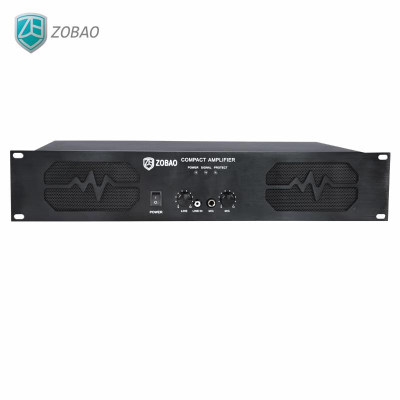 ZOBAO 1000W Digital Broadcast Power Amplifier CN plug (adapter included)
ZOBAO 1000W Digital Broadcast Power Amplifier CN plug (adapter included)