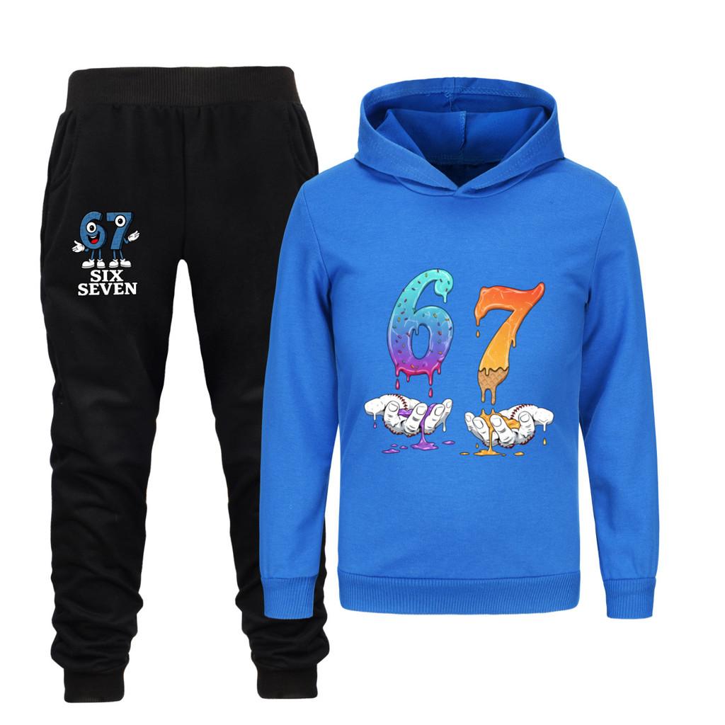 5231 Kids Boys Girls Steal a Brainrot 67 Print Hoodies Pants Trouser Clothes Set 140cm темно-синього кольору
5231 Kids Boys Girls Steal a Brainrot 67 Print Hoodies Pants Trouser Clothes Set 140cm темно-синього кольору