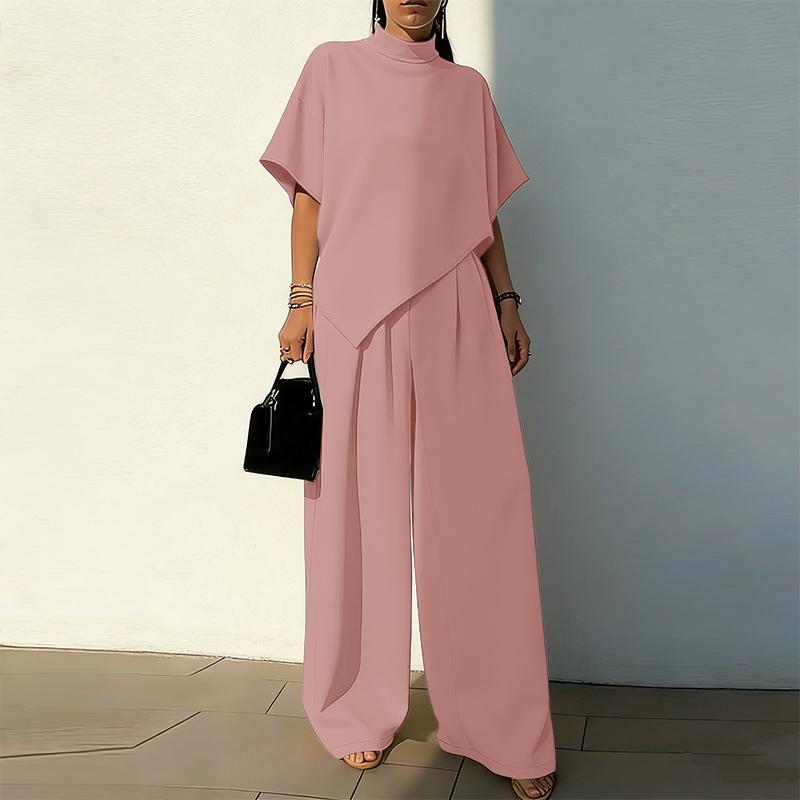ZANZEA Women Short Sleeve Irregular Blouse and Long Pants Casual Two Piece Sets 2XL рожевий
ZANZEA Women Short Sleeve Irregular Blouse and Long Pants Casual Two Piece Sets 2XL рожевий