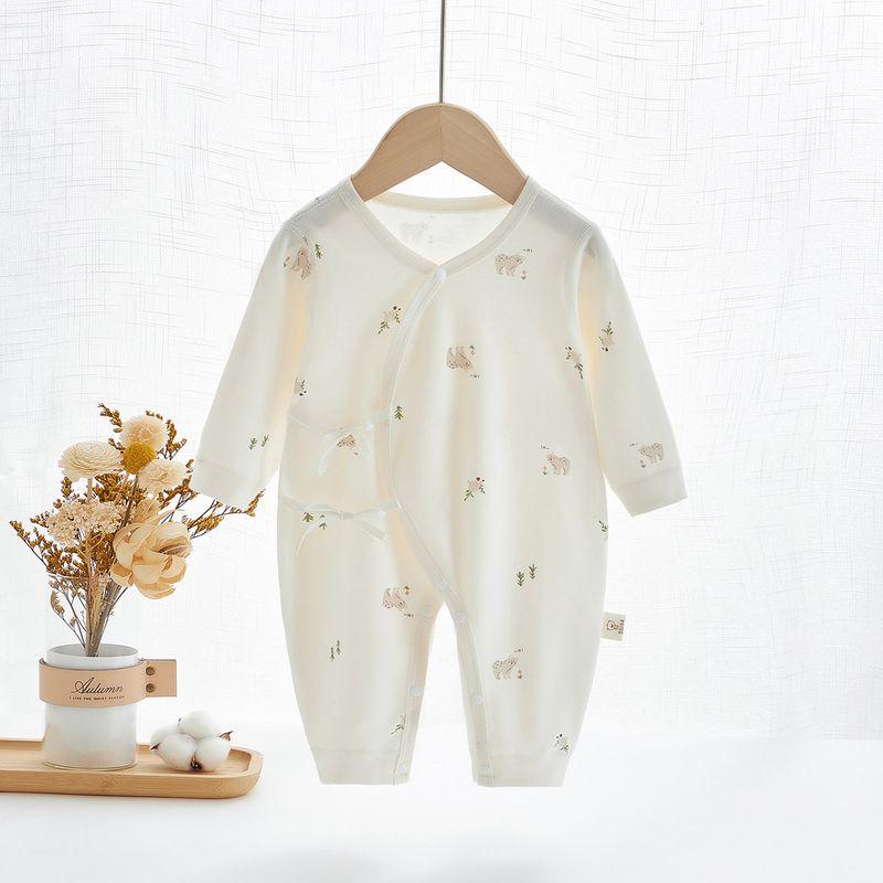Newborn Spring and Autumn Cross-Front Tie-Up Belly-Protecting Butterfly Romper Long-Sleeve Jumpsuit Four-Season Baby Clothing Gray(Lu Butterfly Clothes Hi Bear) 66
Newborn Spring and Autumn Cross-Front Tie-Up Belly-Protecting Butterfly Romper Long-Sleeve Jumpsuit Four-Season Baby Clothing Gray(Lu Butterfly Clothes Hi Bear) 66