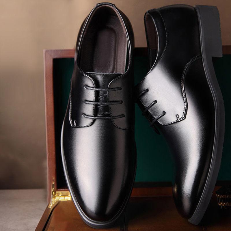 Men s leather shoes lace up casual fashion versatile leather shoes youth business work shoes men s tide 38
Men s leather shoes lace up casual fashion versatile leather shoes youth business work shoes men s tide 38