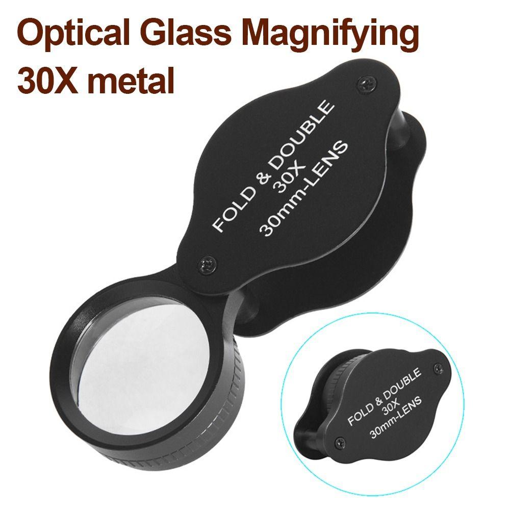 30mm Handheld Lens Mini Jeweler Eye Glass Optical Glass Magnifying Magnifier Jewelry Loupe
30mm Handheld Lens Mini Jeweler Eye Glass Optical Glass Magnifying Magnifier Jewelry Loupe