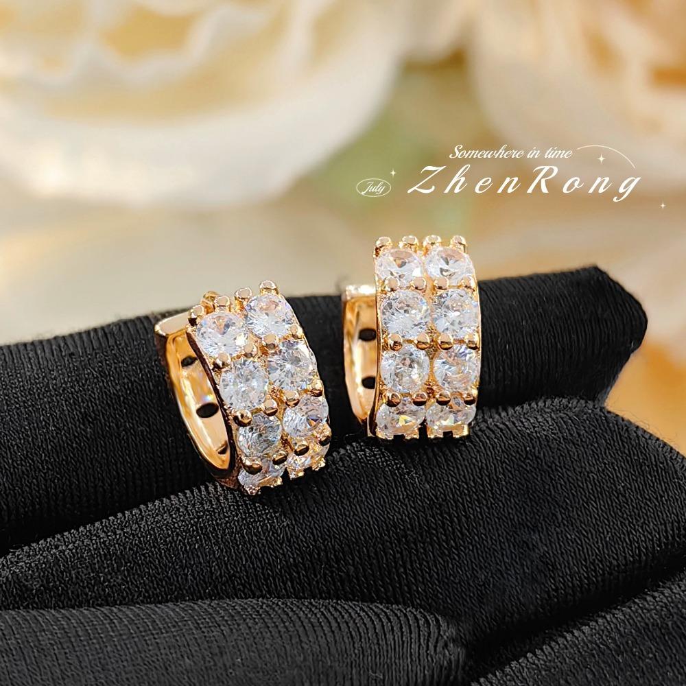 Vintage Round Hoop Earrings for Women Retro Shiny Elegant New Chinese Style Light Luxury Ear Clips
Vintage Round Hoop Earrings for Women Retro Shiny Elegant New Chinese Style Light Luxury Ear Clips