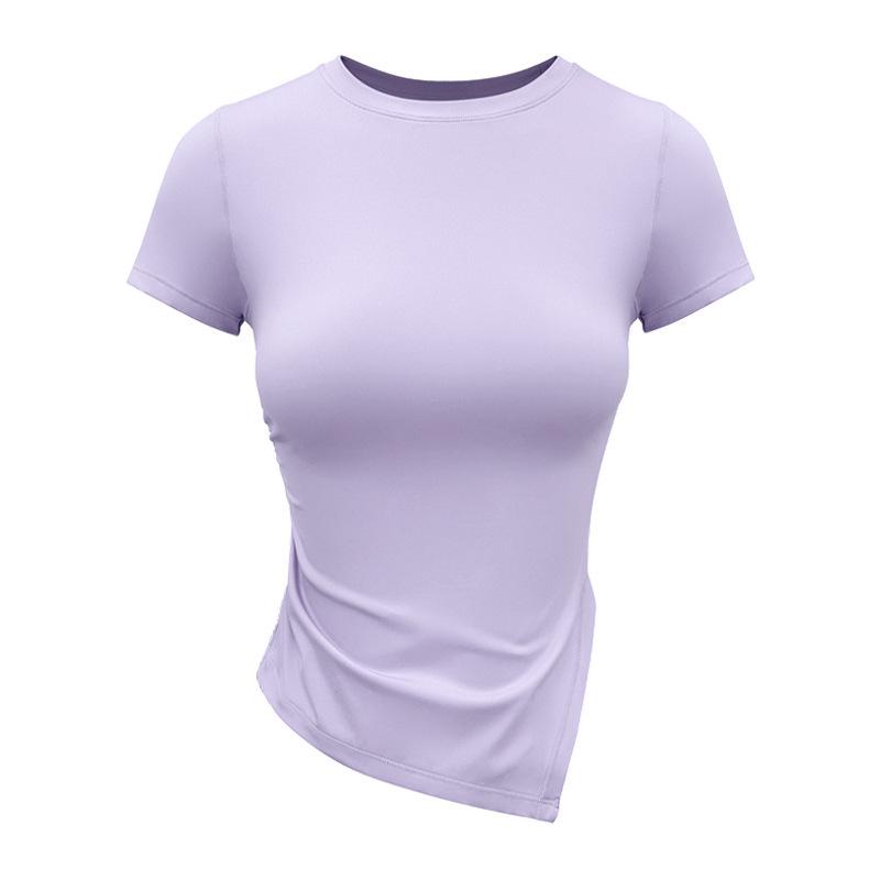 Women s Quick-Dry Pleated Yoga T-Shirt for Summer Fitness Small
Women s Quick-Dry Pleated Yoga T-Shirt for Summer Fitness Small
