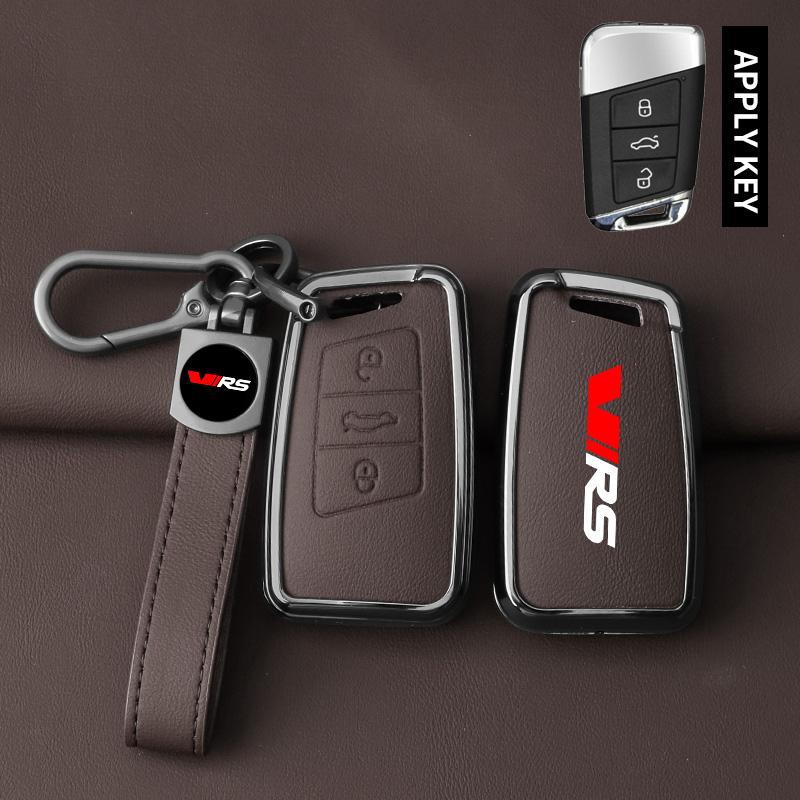 Suitable for Skoda VIRS Karoq Fabia Superb Roomster Kodiaq Octavia Kamiq Rapid alloy car key case leather car key case
Suitable for Skoda VIRS Karoq Fabia Superb Roomster Kodiaq Octavia Kamiq Rapid alloy car key case leather car key case