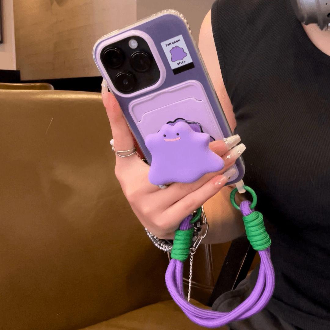 Чехол-держатель для карт Purple Ghost для iPhone 16 Pro Max/14 Plus/13 Mini/XR — женская версия iPhone 14 Plus
Чехол-держатель для карт Purple Ghost для iPhone 16 Pro Max/14 Plus/13 Mini/XR — женская версия iPhone 14 Plus