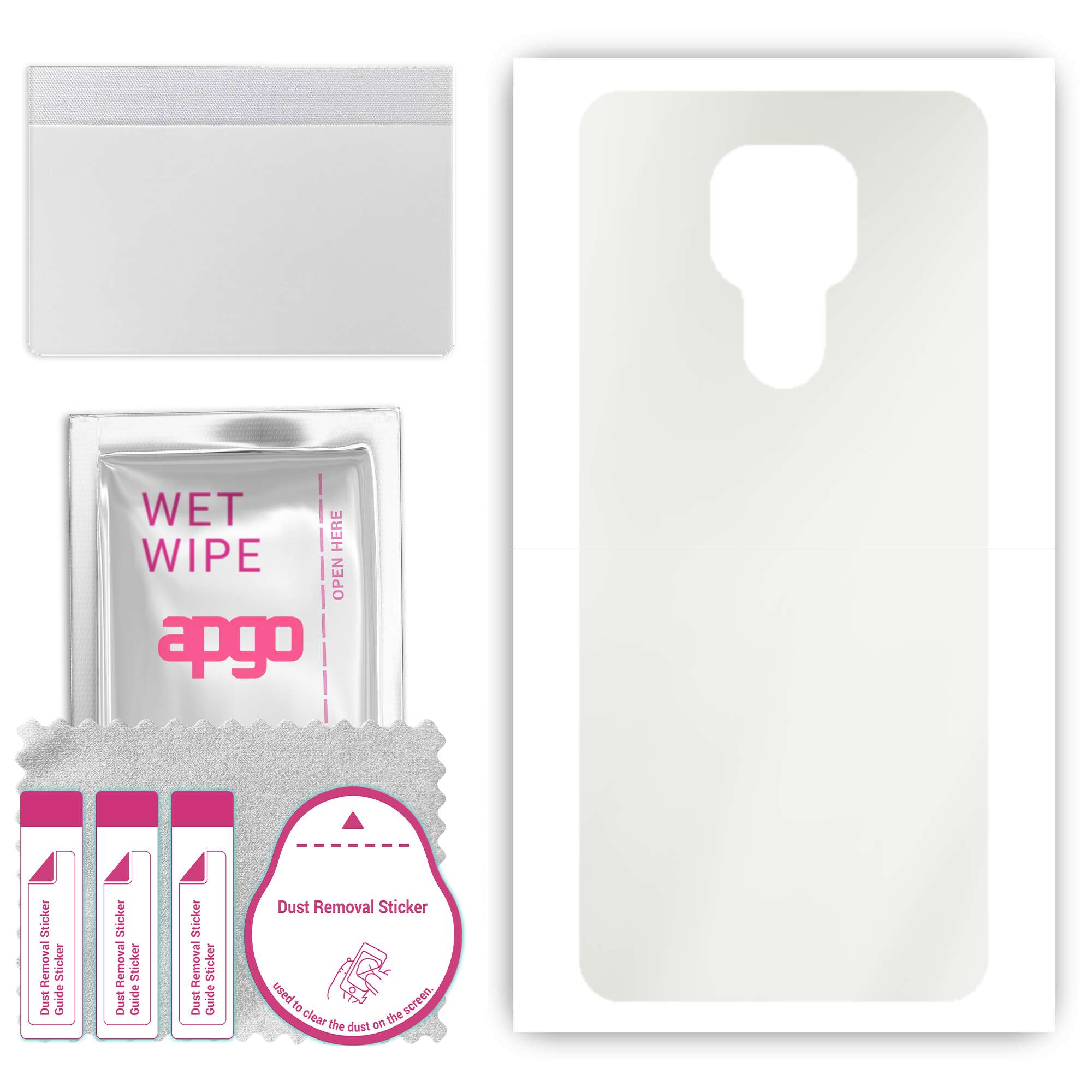 apgo MATTE Protective Skin Sticker for the back compatible with Motorola Moto E7 Plus, Wrap Film, Hydrogel Film, Flexible, Soft TPU with positioning l
apgo MATTE Protective Skin Sticker for the back compatible with Motorola Moto E7 Plus, Wrap Film, Hydrogel Film, Flexible, Soft TPU with positioning l