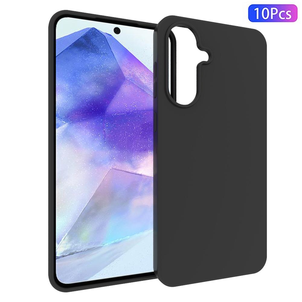 10Pcs/Pack For Samsung Galaxy A56 5G Case Anti Fingerprint Soft TPU Protective Cover Black
10Pcs/Pack For Samsung Galaxy A56 5G Case Anti Fingerprint Soft TPU Protective Cover Black