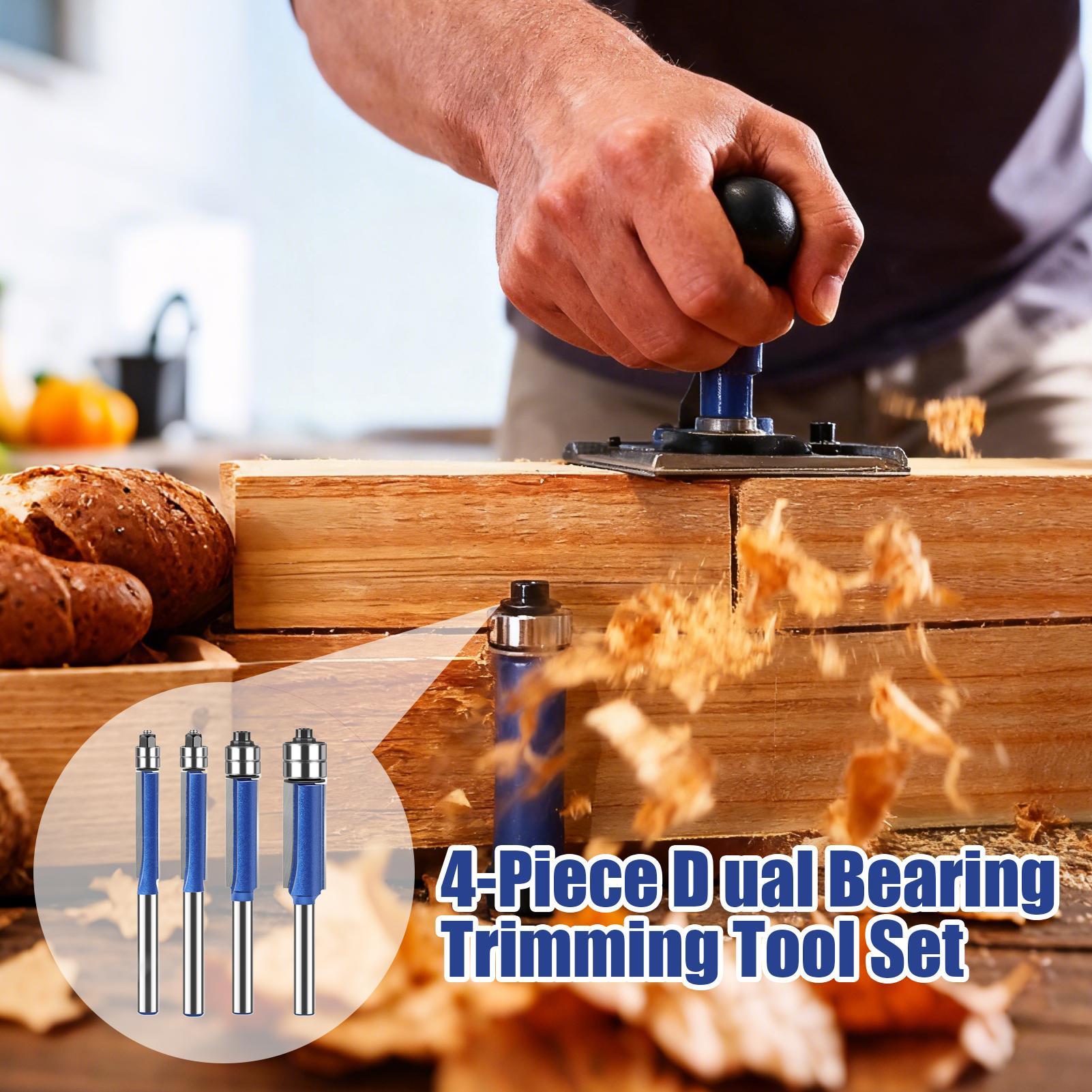 Router Flush Trim Bit 4 Piece Accurate Tool Trimming Trim Router Bits For Laminate Woodworking Plywood Surfacing Door China Mainland
Router Flush Trim Bit 4 Piece Accurate Tool Trimming Trim Router Bits For Laminate Woodworking Plywood Surfacing Door China Mainland