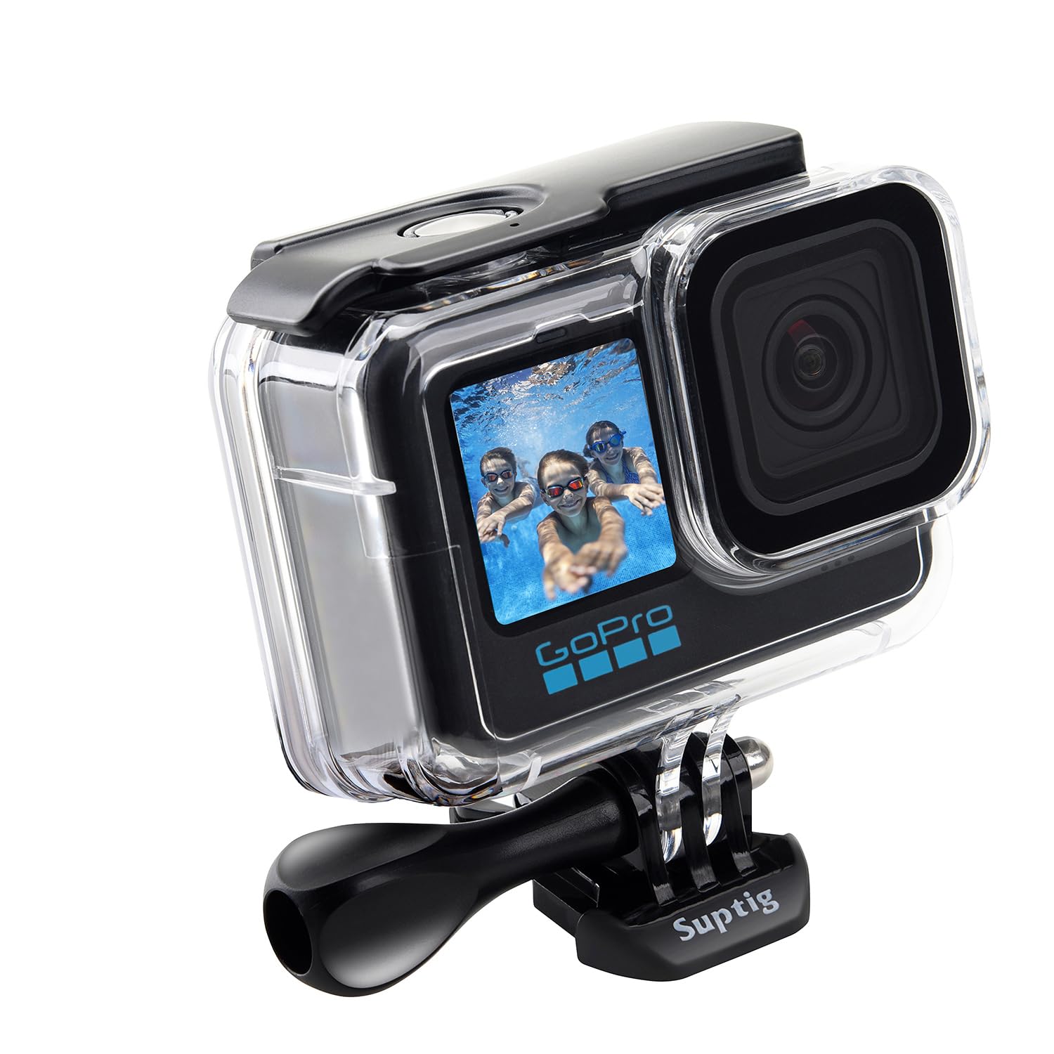 Suptig Waterproof Case Protective Housing Underwater Diving Housing for GoPro hero 12 hero 11 hero 10 hero 9 Waterproof 164ft
Suptig Waterproof Case Protective Housing Underwater Diving Housing for GoPro hero 12 hero 11 hero 10 hero 9 Waterproof 164ft