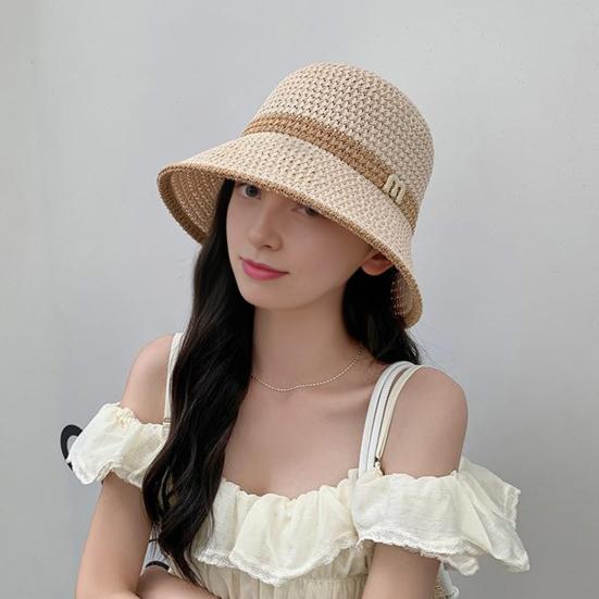 Women Fisherman Hat Hollowed-Out Design Sun Protection Hat Wide Brim Braided Basin Hat Summer Accessory One Size F
Women Fisherman Hat Hollowed-Out Design Sun Protection Hat Wide Brim Braided Basin Hat Summer Accessory One Size F