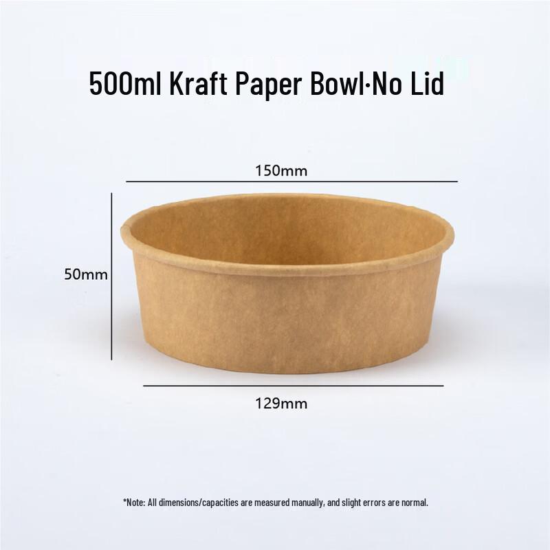 Jingzifeng Kraft Paper Disposable Bowls
Jingzifeng Kraft Paper Disposable Bowls