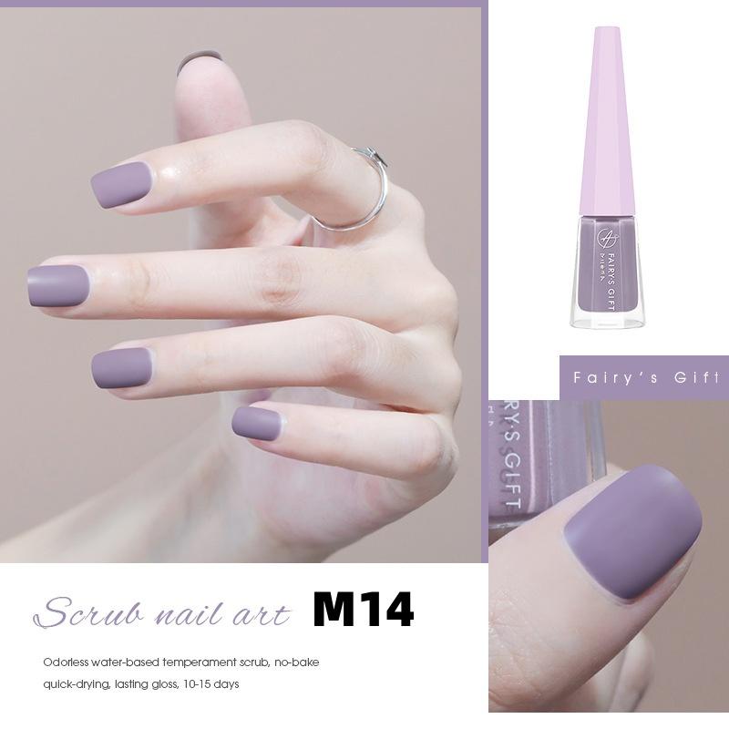 Новый матовый лак для ногтей на водной основе. Матовый матовый, не рвущийся, не требующий запекания, быстросохнущий и долговечный лак для ногтей. M14
Новый матовый лак для ногтей на водной основе. Матовый матовый, не рвущийся, не требующий запекания, быстросохнущий и долговечный лак для ногтей. M14