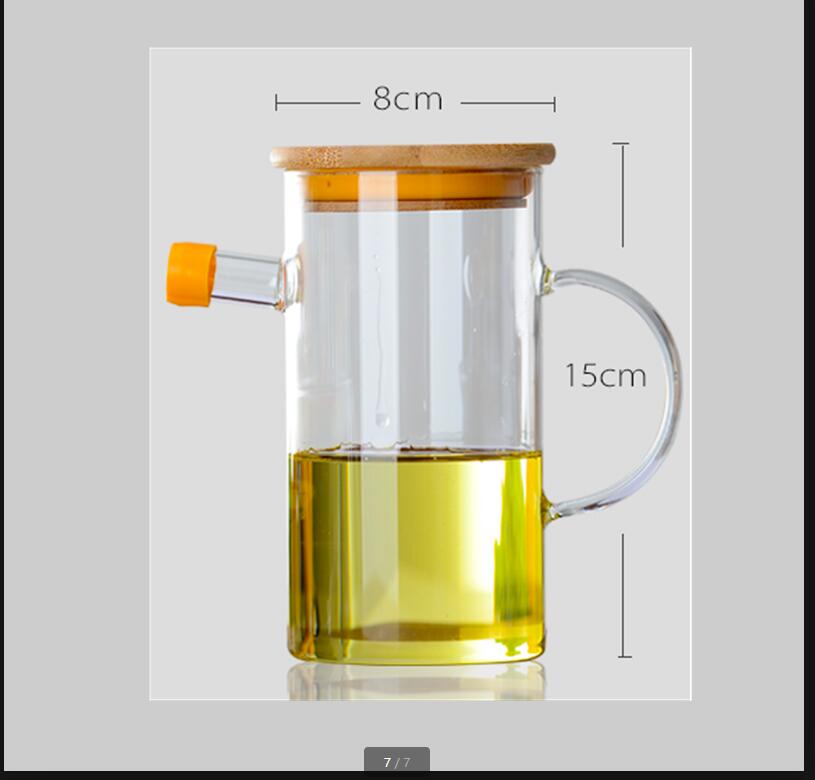 Transparent Glass Oil Can Kitchen Spice Container Soy Sauce Bottle Vinegar Pot Jar Wooden Base Seasoning Box
Transparent Glass Oil Can Kitchen Spice Container Soy Sauce Bottle Vinegar Pot Jar Wooden Base Seasoning Box
