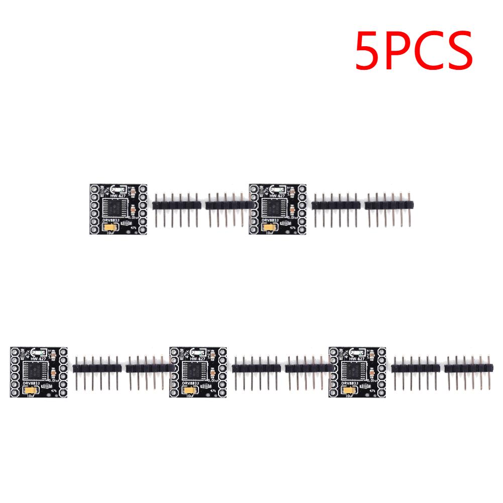 5-50Pcs DRV8833 Motor Drive Module 1.5A Dual H Bridge DC Gear Motor Driver Controller Board DIY Kit
5-50Pcs DRV8833 Motor Drive Module 1.5A Dual H Bridge DC Gear Motor Driver Controller Board DIY Kit