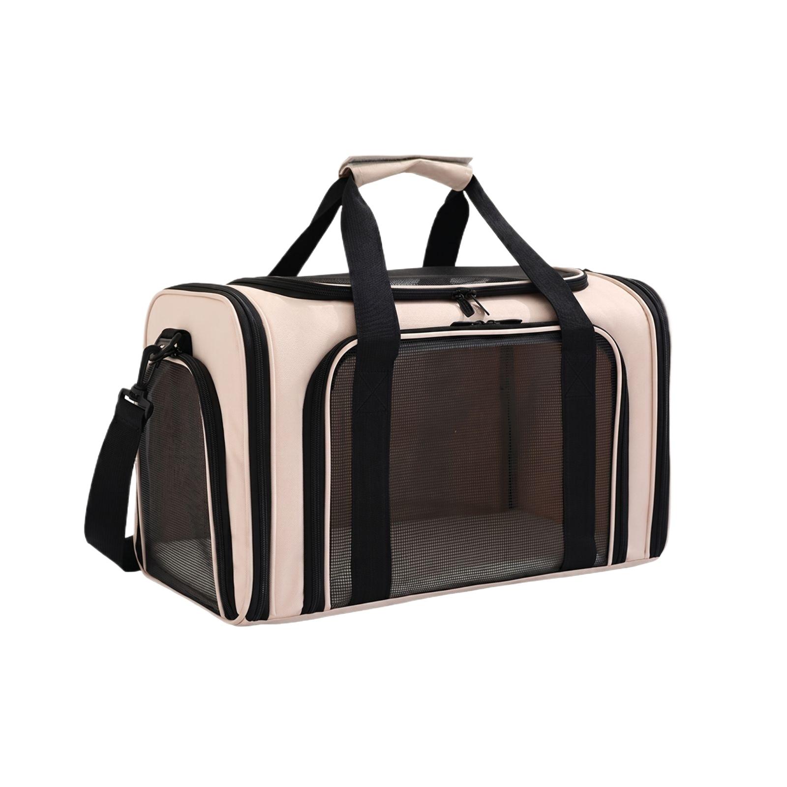 Foldable Pet Carrier Large Capacity Breathable Dog Cat Bag Portable Soft Sided Travel Tote with Mesh Windows and Adjustable Shoulder Strap one size розовый
Foldable Pet Carrier Large Capacity Breathable Dog Cat Bag Portable Soft Sided Travel Tote with Mesh Windows and Adjustable Shoulder Strap one size розовый
