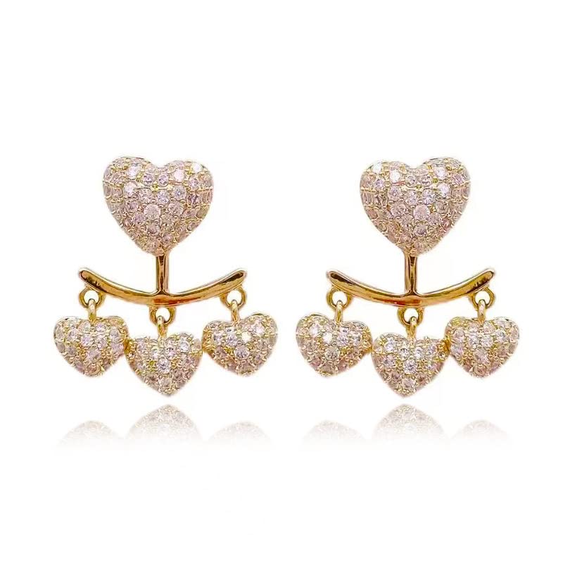 VICAKER cute thoughtful earrings ladies Popularity Compatible with metal allergies ring silver needle earrings 18k gold Leave it on Swaying Adult
VICAKER cute thoughtful earrings ladies Popularity Compatible with metal allergies ring silver needle earrings 18k gold Leave it on Swaying Adult