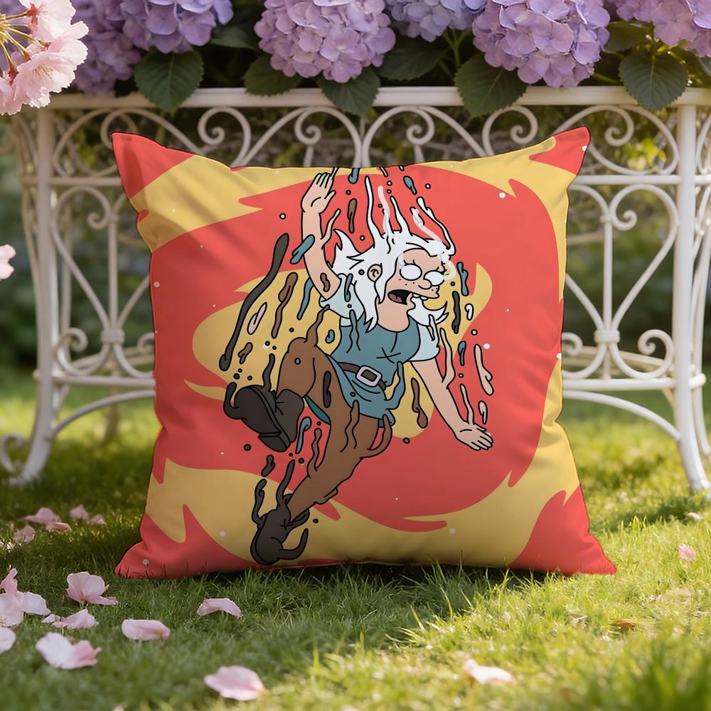 Anime D-DisenchantmentS Cushion Cover Home & Car Dual-Scene Pillow Cover: Reversible for Premium Comfort 30cmx30cm
Anime D-DisenchantmentS Cushion Cover Home & Car Dual-Scene Pillow Cover: Reversible for Premium Comfort 30cmx30cm
