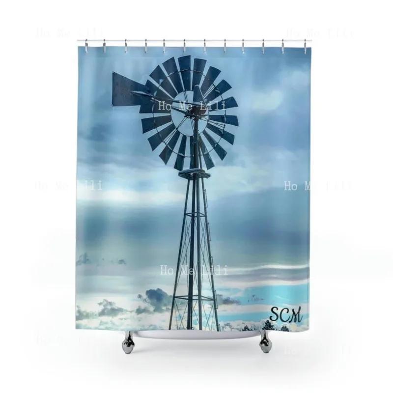 Windmill Shower Curtains Bathroom Decorate Set With 12 Hooks W60H190(CM)-1 Pcs
Windmill Shower Curtains Bathroom Decorate Set With 12 Hooks W60H190(CM)-1 Pcs