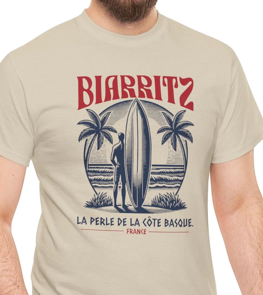 Biarritz France Surf Summer T shirt S
Biarritz France Surf Summer T shirt S