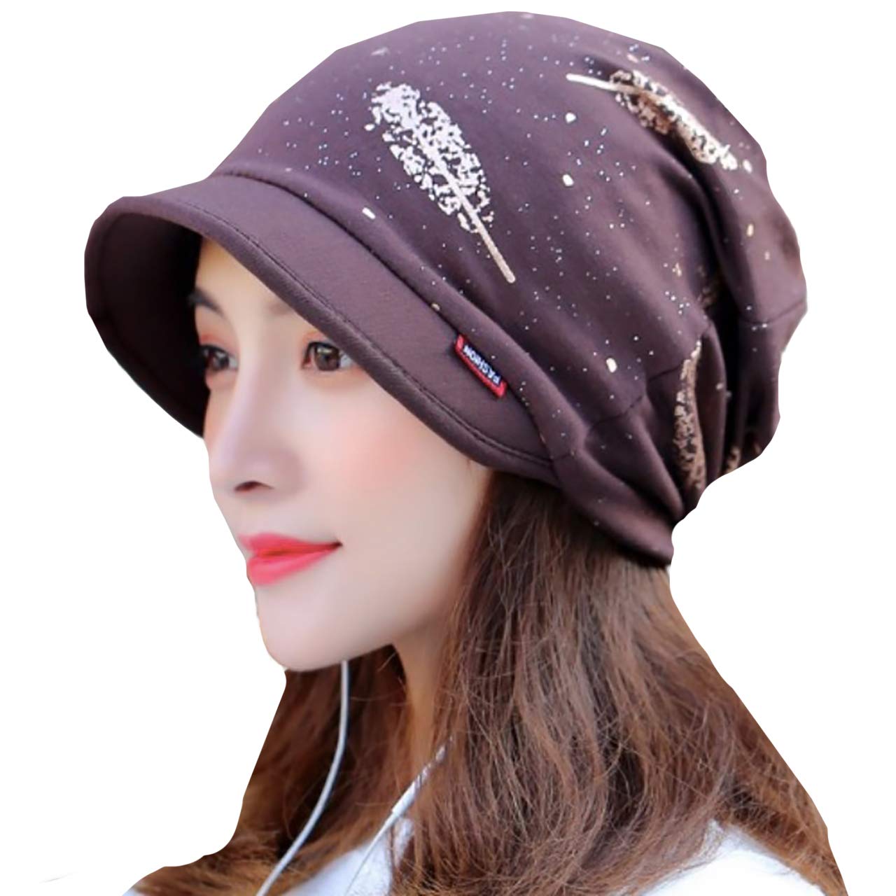WHITE FANG Knitted Hat with Brim Feather Cap Neck Warmer Stylish CA375 Women s (04 Brown)
WHITE FANG Knitted Hat with Brim Feather Cap Neck Warmer Stylish CA375 Women s (04 Brown)