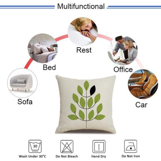 Special Throw Pillow Case Leaves Pattern Breathable Washable Dust-Proof Beautiful Pillowcase Car
Special Throw Pillow Case Leaves Pattern Breathable Washable Dust-Proof Beautiful Pillowcase Car